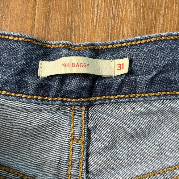 Levi’s ‘94 Baggy Jeans Straight Leg 90s High Rise Blue Slouchy Oversized - Picture 7 of 12